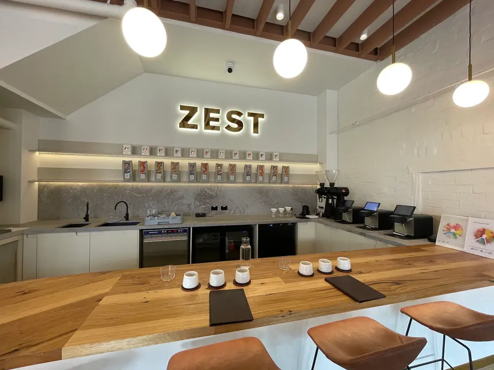 Zest Coffee Tasting Experience Studio, Melbourne